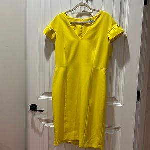 Yellow dress
